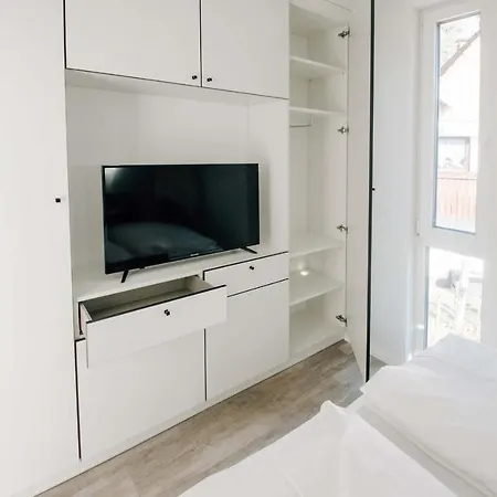 아파트 Wellnessoase Mit Freistehender Badewanne